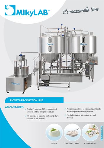 RICOTTA PRODUCTION LINE