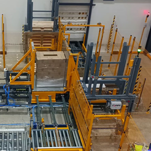Fully Automated Pallet Changing System