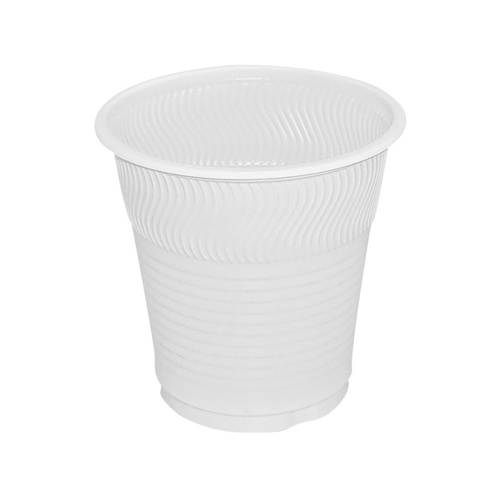 Plastic Drinking Cup (White)