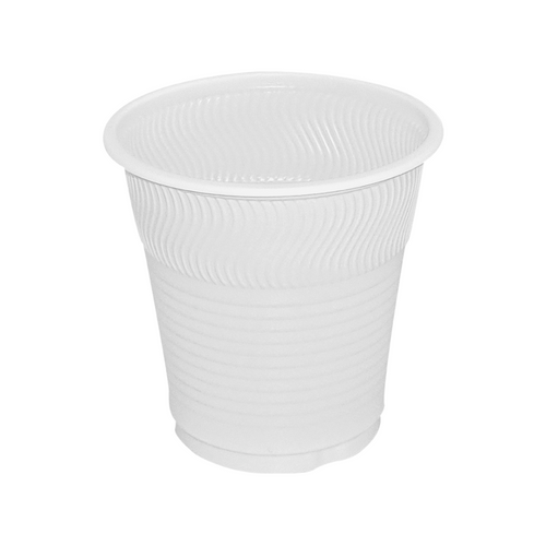 Plastic Drinking Cup (White)