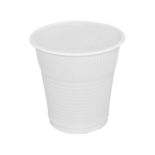 Plastic Drinking Cup (White)