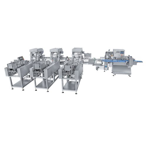 Long cut pasta (spaghetti) weighting and packaging line