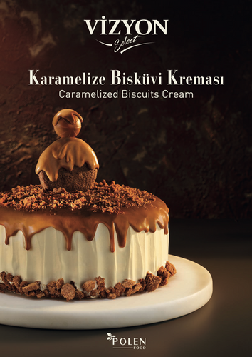 Vizyon Select Caramelized Biscuits Cream