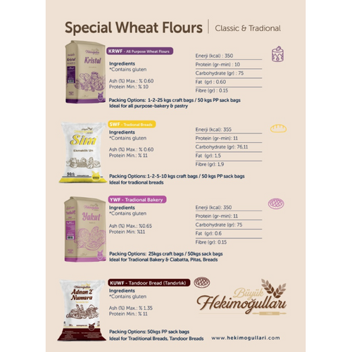 Traditional Wheat Flours