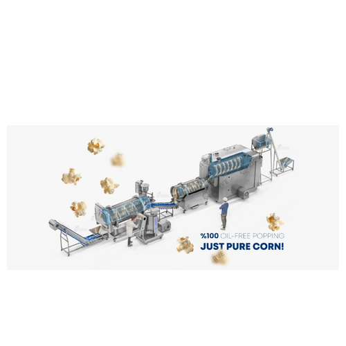 Natural Popcorn Production Line C250