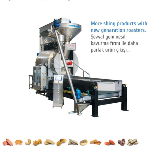 EB500 NUTS ROASTING MACHINE