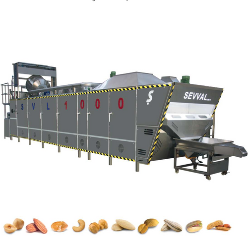 SVL1000 NUTS ROASTING, SEASONING AND DRYING UNIT