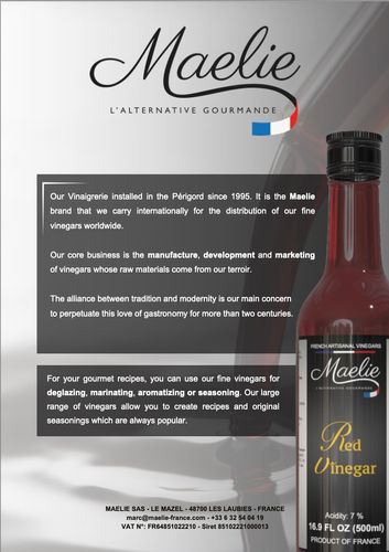Fine vinegars - Maelie