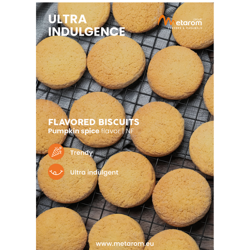 Biscuit pumpkin spice flavor