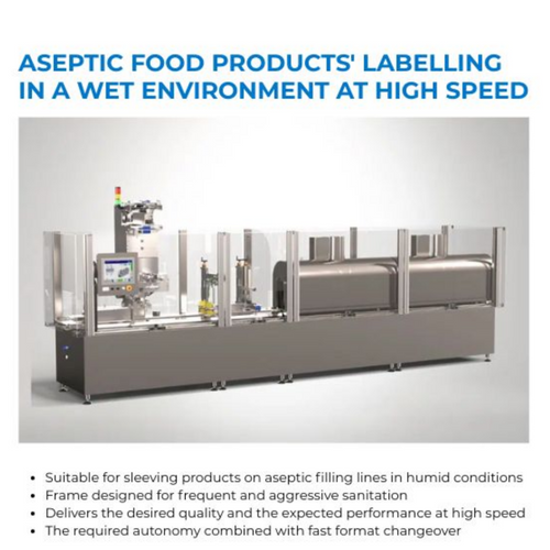 Labelling - Shrink Sleeve Machine : Combisteam® FB400 - AI200