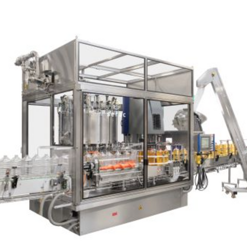 Rotary weight filler & capper Serac