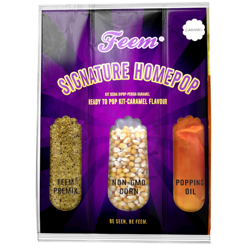 Ready to Pop Kit (3in1 popcorn cooking kit)