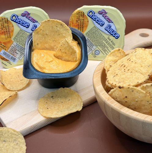Feem Tortilla Chips & Cheese Sauce