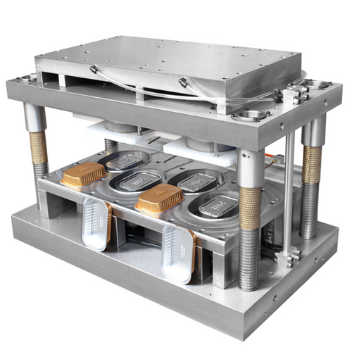 Smooth wall container mould