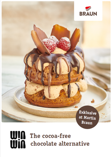 Win-Win cocoa-free chocolate alternative