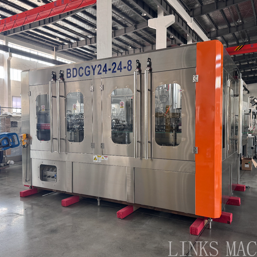 10000BPH Juice glass filling machine 24-24-8