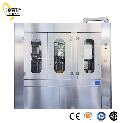 2000BPH 3 in 1 Water Filling Machine 8-8-3