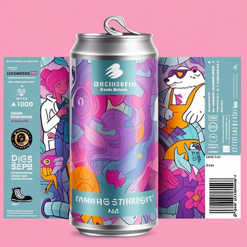 custom 473ml 500ml 1000ml Empty Blank Shrink Sleeves Beer Can Soda Juice Beverage Aluminum Round Cans for Soft Drink