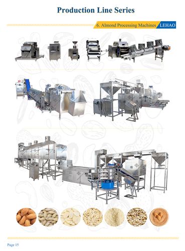 Almond Processing Machines
