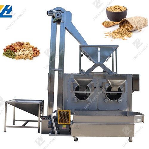 Automatic Rotary Drum Roasting Machine