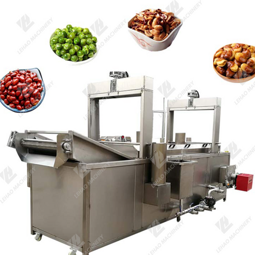 Continuous Nut Frying Machine