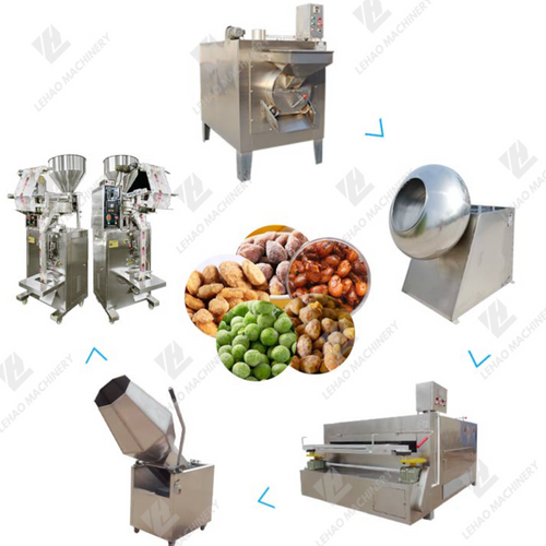 Nut Coating And Seasoning Production Line