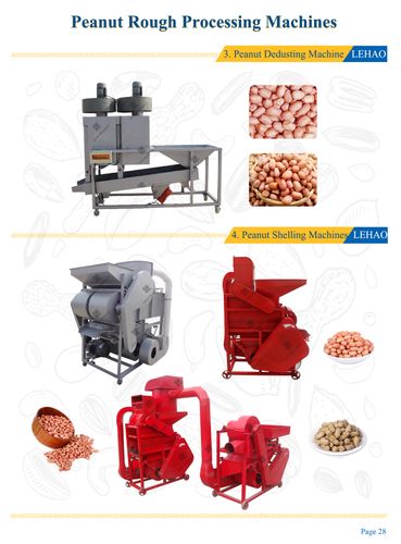 Peanut Dedusting Machine and Destoning Machine and Shelling Machine and Grading Machine