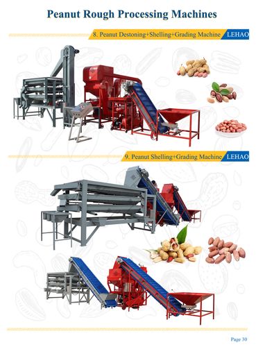 Peanut Rough Processing Machines