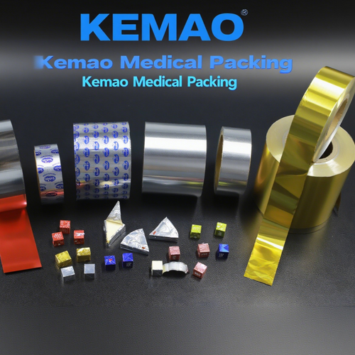 Custom Processed Triangle Cheese Foil Wrapping Aluminum Foil Packing