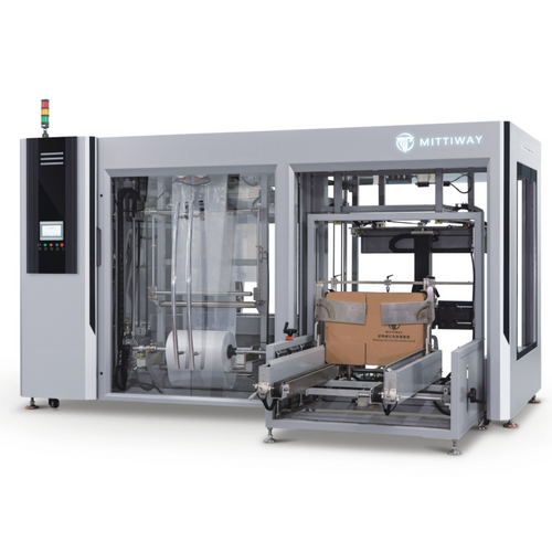 Case Erector& Bag Inserter Integrated Machine