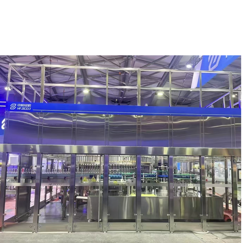 Glass bottle filler and crowner