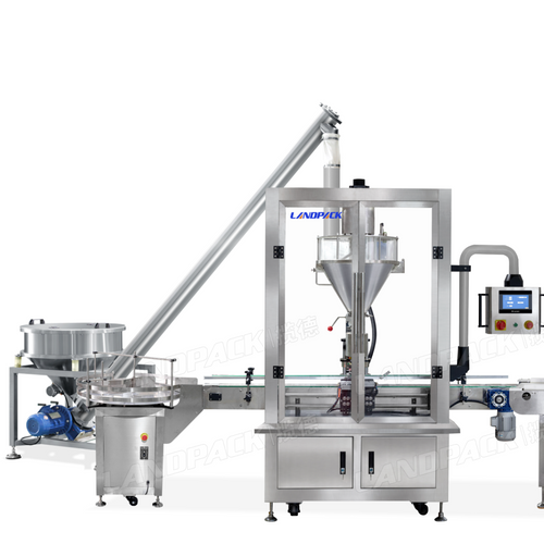 Bottle filling machine for spices powder coffee powder bottle filling