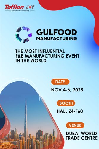 See you in DUBAIi, NOV.4-6 , at Booth Z4-F60, Tofflon Joy is looking forward to having a face-to-face communication with you!