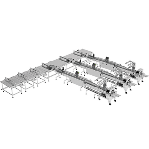 Sorting line packaging machine