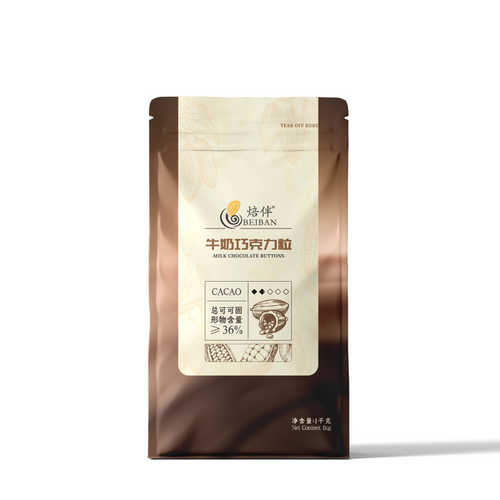 36% milk chocolate chip