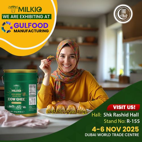 Milkio Foods Limited to Present High-Aroma Ghee at Gulfood Manufacturing 2025 in Dubai