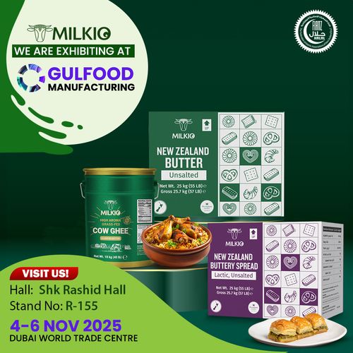 Milkio Foods Unveils Expanded Grass-Fed Dairy Range at Gulfood Manufacturing 2025