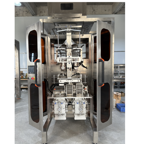 Vertical vacuum packaging machine