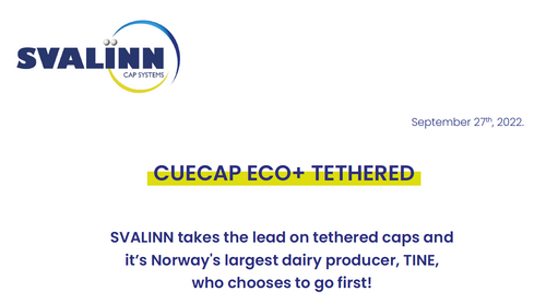 TINE chooses Svalinn's tethered cap