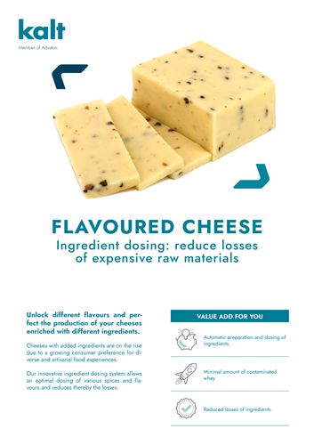 Kalt Flyer Flavoured Cheese