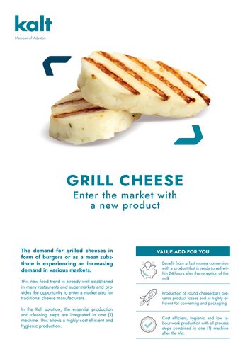 Kalt Flyer Grill Cheese