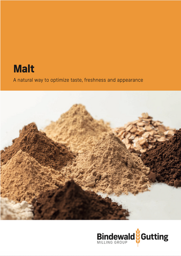 Malt - optimize taste, freshness and appearance