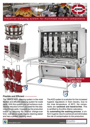 JEROS ACE Multiwasher Multi Head Weigher