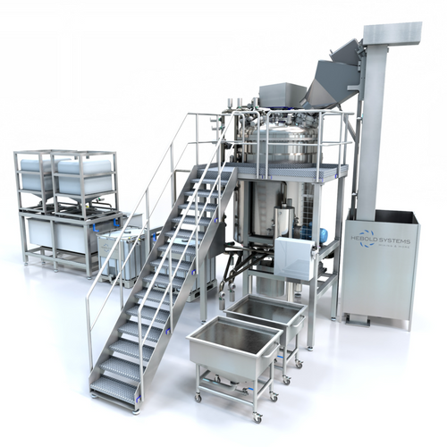 Process Plants / HEBOMIX vacuum processing unit