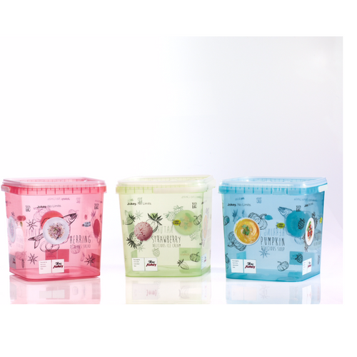 INJECTION PACKAGING WITH IML DECORATION