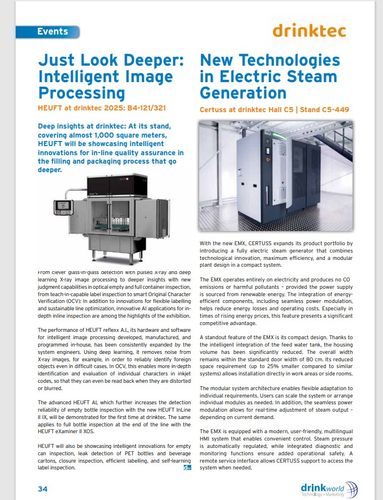New Technologies  in Electric Steam  Generation
