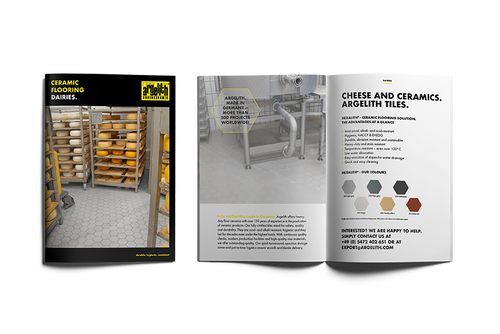 Ceramic Industrial Flooring In Dairies