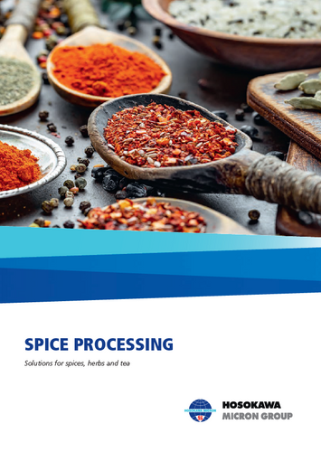 Processing of Spices