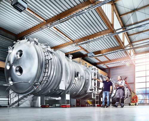 Bucher Unipektin AG has transferred its vacuum and freeze-drying activities to its subsidiary, Bucher Merk Process GmbH