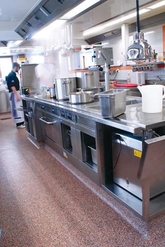 Heavy duty floors in restaurants